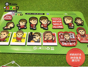 MA016 神奇隊長謝拉特磁石 Liverpool Legend Gerrard Magnet