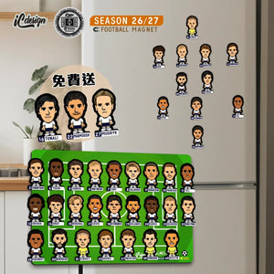 MA006a Tottenham Hotspur 25/26 Season Chibi Figure Line-up Magnets