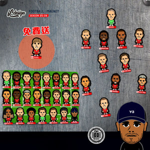 MA012 拜仁 球季25/26 Q版人形排陣磁石