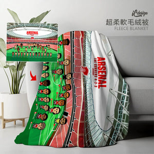 BK142 ARSENAL 433  超柔軟絨毛氈 / 掛布