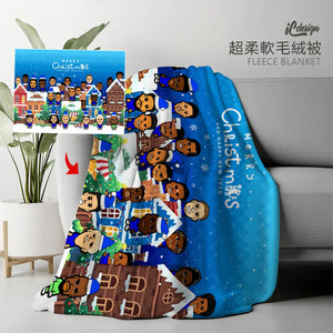 BK144 車仔 XMAS 超柔軟絨毛氈 / 掛布