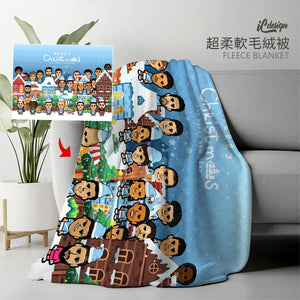 BK147 曼城 XMAS 超柔軟絨毛氈 / 掛布