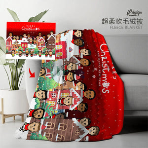 BK148 紅魔 XMAS 超柔軟絨毛氈 / 掛布