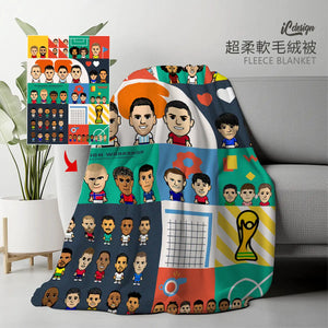 BK150 World Football 2026 超柔軟絨毛氈 / 掛布