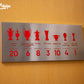 DP001 Lee Kee Trophy Stainless Steel Door Plate