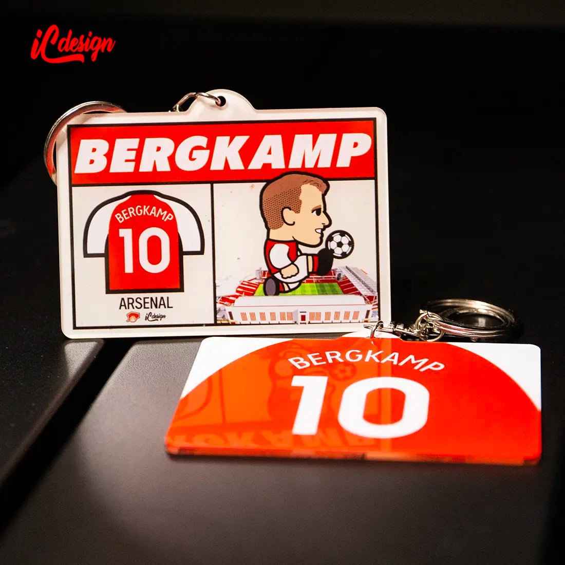 KC008 Bergkamp  匙扣掛牌