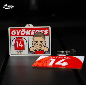 KC027 Gyökeres  匙扣掛牌