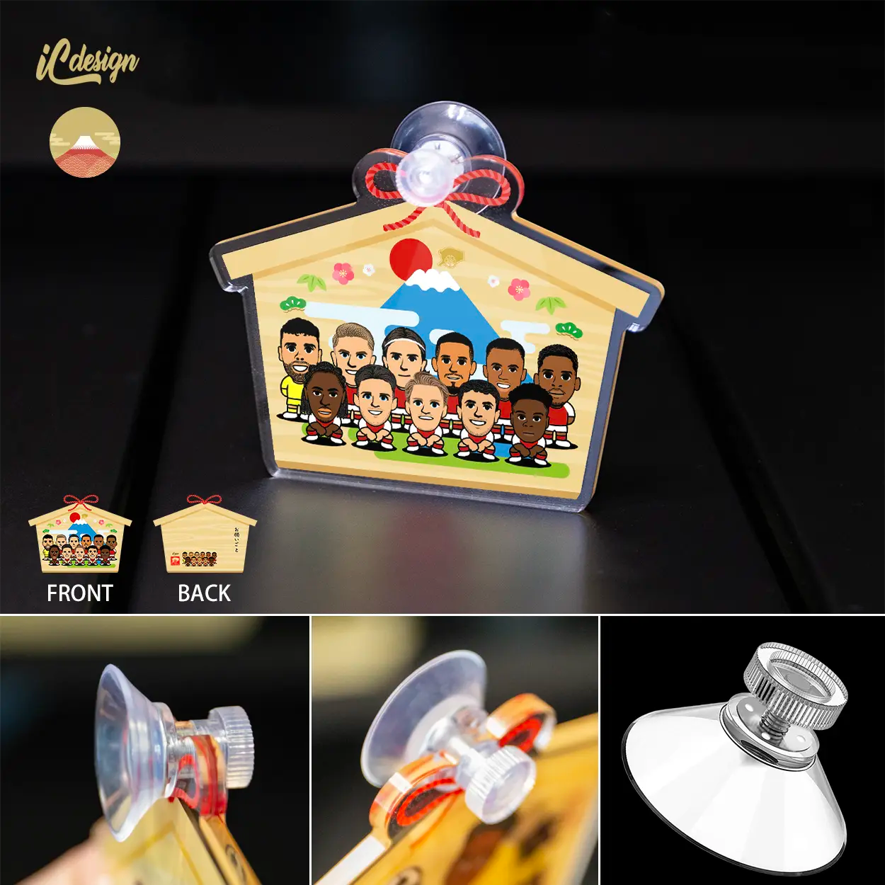 KM004 兵工廠 Team 亞克力繪馬