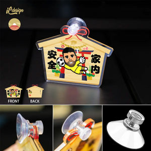 KM005 兵工廠 家內安全 亞克力繪馬