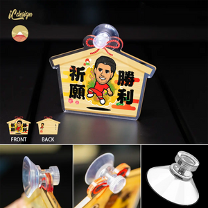 KM016 利記 勝利祈願 亞克力繪馬