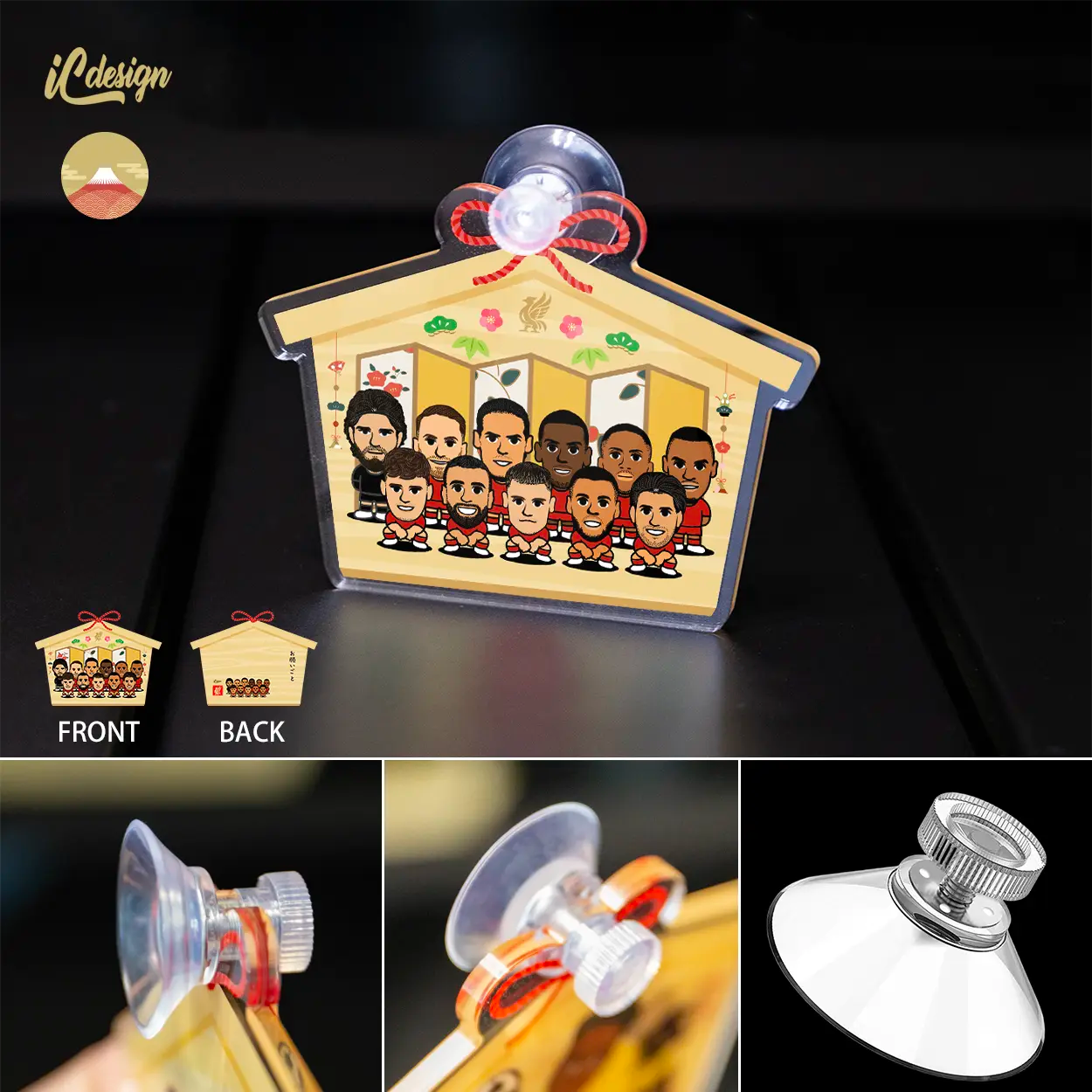 KM017 利記 Team 亞克力繪馬