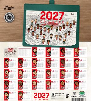 CD001 Liverpool FC 2026 Calendar