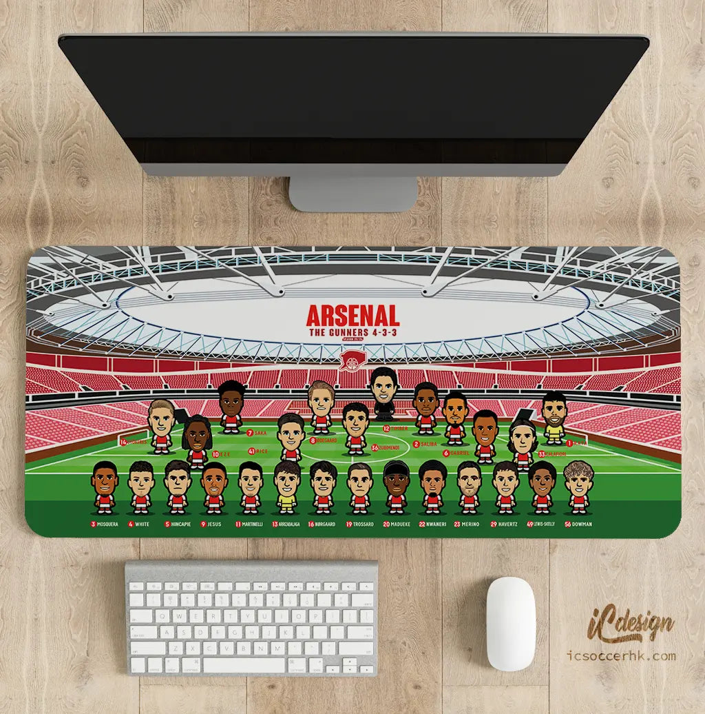 MP115 ARSENAL 433 MOUSEPAD / 書枱墊