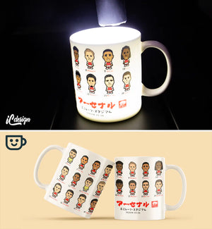 CP001 兵工廠25/26  足球陣容骨瓷杯