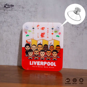 PV073 LIV 雙吸盤 雙面圖案PVC牌