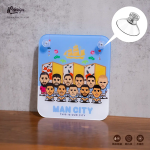 PV074 MCI 雙吸盤 雙面圖案PVC牌