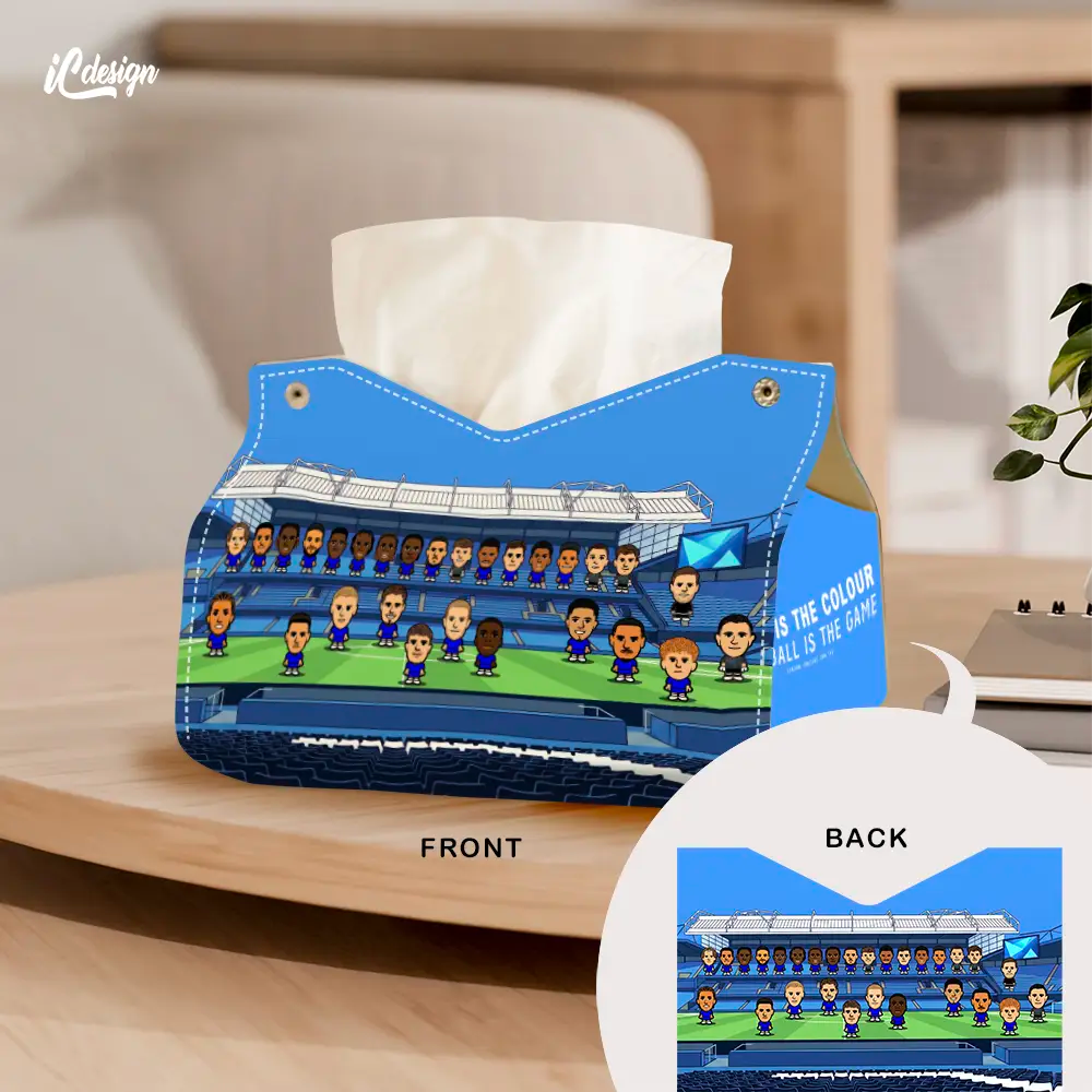 TS042 Arsenal Champion Faux Leather Tissue Cover