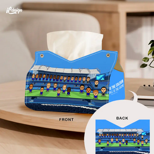 TS042 Arsenal Champion Faux Leather Tissue Cover