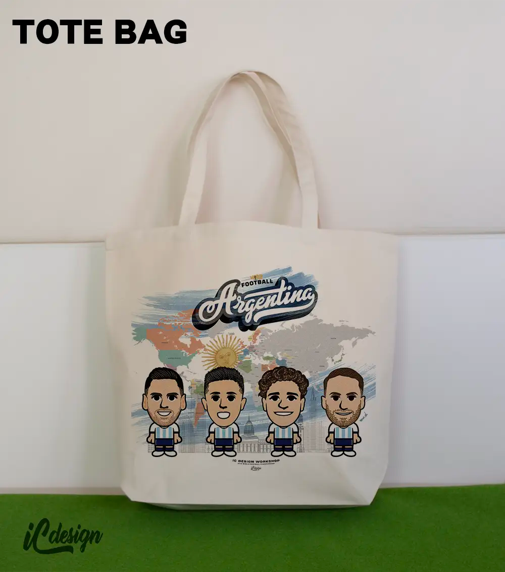 TT037 Argentina Tote bag