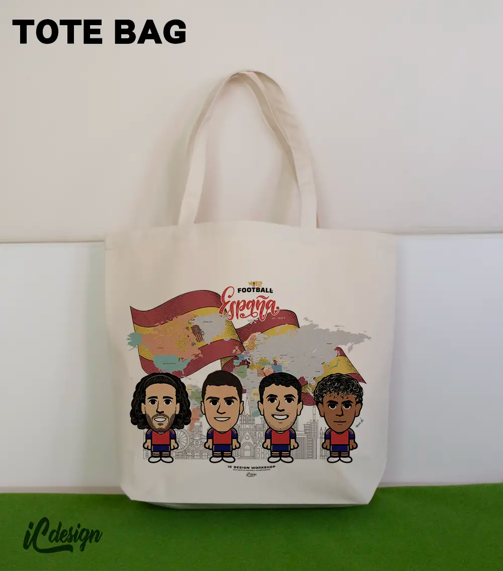 TT038 Spain Tote Bag